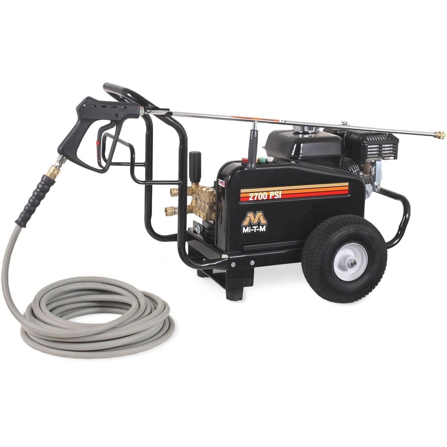 Mi-T-M JCW-2703-0MHB JCW Series 2700 PSI Gasoline Belt Drive Cold Water Pressure Washer