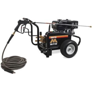 Mi-T-M JCW-4004-2MHB JCW Series 4000 PSI Gasoline Belt Drive Cold Water Pressure Washer