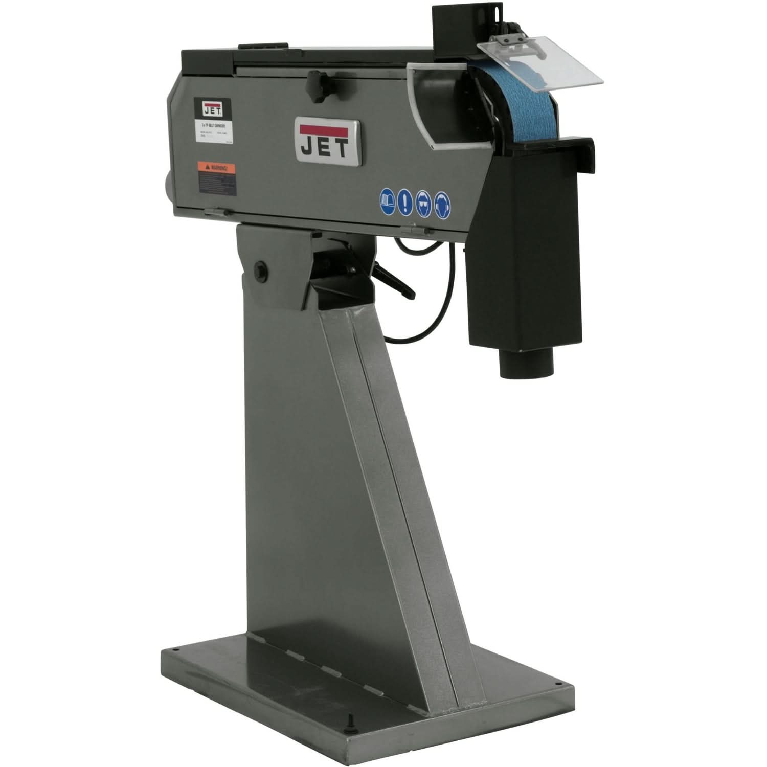 Jet 414615 BG-379-3, 3-in. x 79-in. Belt Grinder 220V 3-Phase