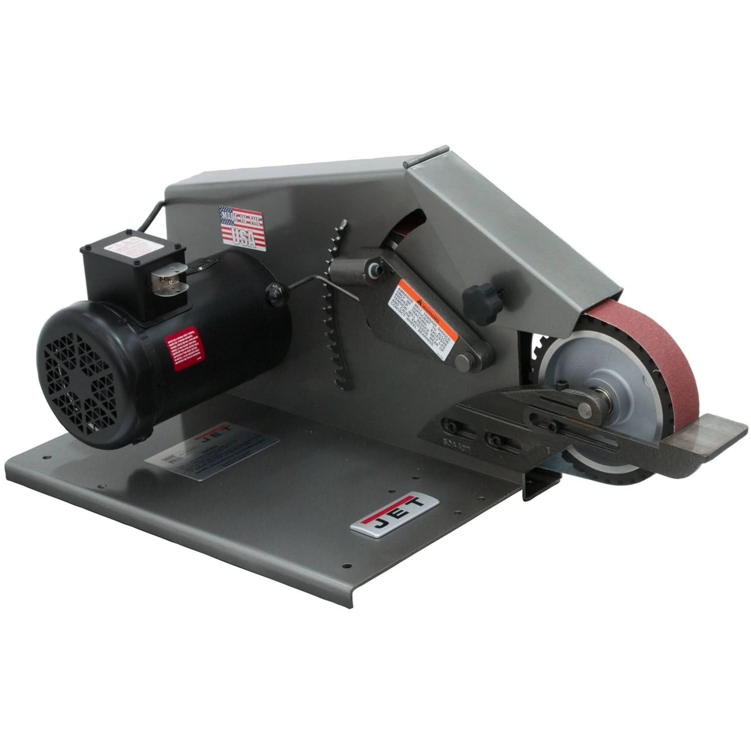 Jet 577000 J-4103 2 x 72 Square Wheel Belt Grinder 115V 1Ph