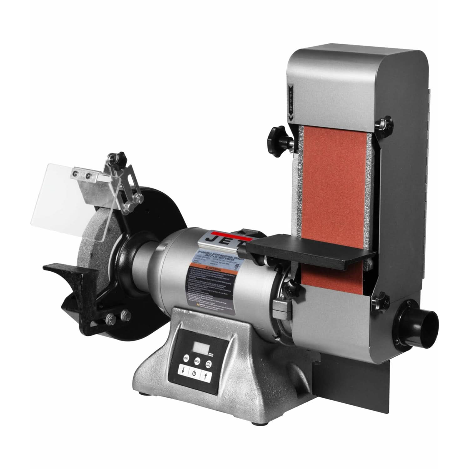 Jet 577436 IBGB-436VS 8-Inch Variable Speed Industrial Grinder and 4 x 36 Belt Sander