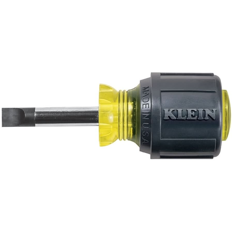 Klein 600-1 1/4" Keystone-Tip Screwdriver 1-1/2" Heavy-Duty Round-Shank