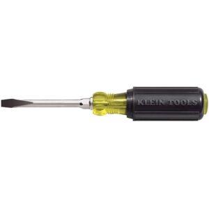 Klein 602-3 7/32" Keystone-Tip Screwdriver 3" Heavy-Duty Round-Shank