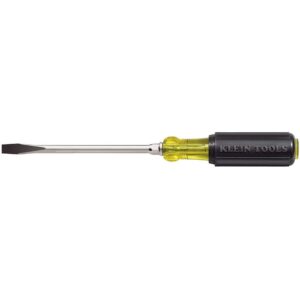 Klein 602-6 5/16" Keystone-Tip Screwdriver 6" Heavy-Duty Round-Shank