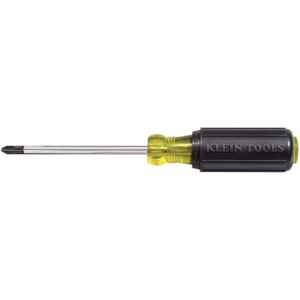 Klein 603-4 #2 Profilated Phillips-Tip Screwdriver 4" Round-Shank