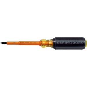Klein 662-4-INS Insulated #2 Square-Recess Screwdriver - 4" Shank