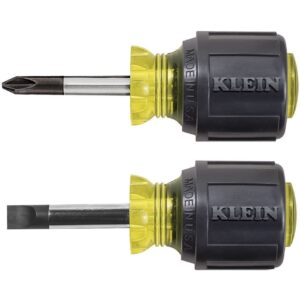Klein 85071 2-Piece Stubby Screwdriver Set