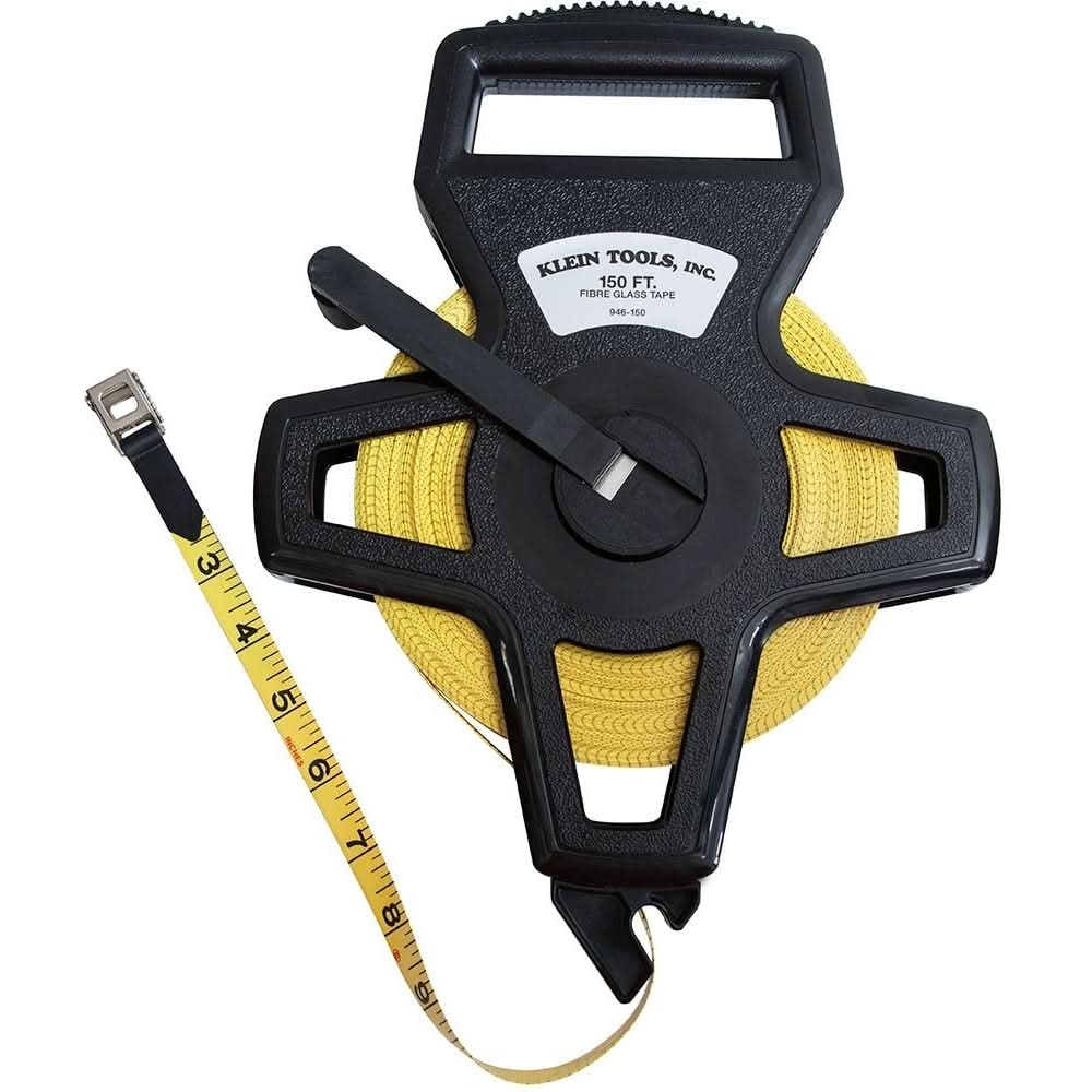 Klein 946-150 150' Woven Fiberglass Tape - Open-Reel