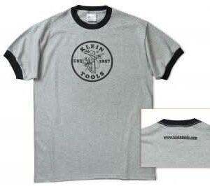 Klein 96604GRY T-Shirt, Gray & Black