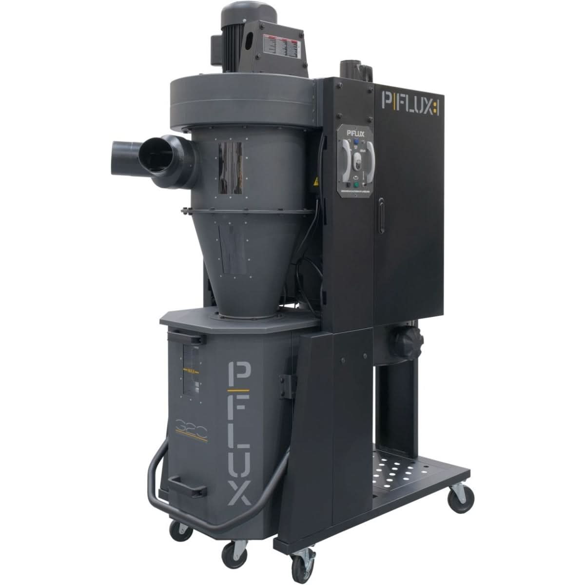 Laguna MDCPF15110 P|FLUX: 1 1.5 HP 900CFM Cyclone Premium Dust Collector