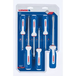 Lenox LXHT60900 6-Piece Simulated Diamond Tip Screwdriver Set