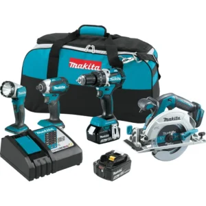 Makita 18V LXT 4-Tool Brushless Combo Kit