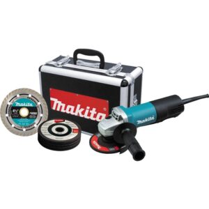 Makita 9557PBX1 Corded 4-1/2" Paddle Switch Cut-Off/Angle Grinder