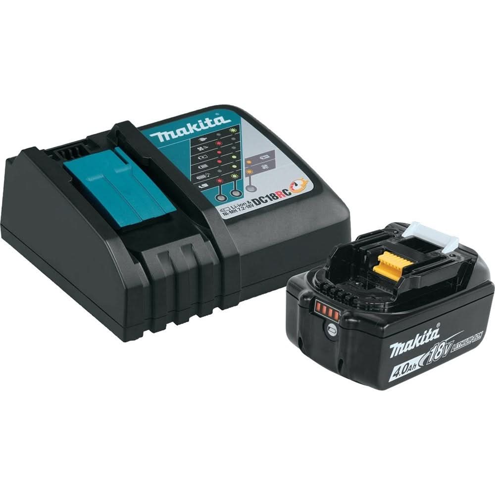 Makita BL1840BDC1 18V LXT® Lithium-Ion Battery and Charger Starter Pack (4.0Ah)