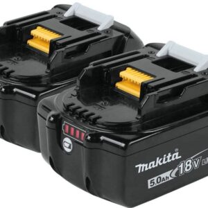 Makita BL1850B-2 18V LXT 5.0Ah Batteries, 2-Pack