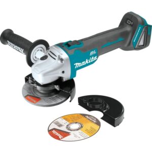 Makita XAG04Z 18V LXT Lithium-Ion Brushless Cordless 4-1/2"Â / 5" Cut-Off/Angle Grinder, Tool Only