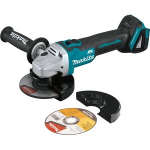 Makita XAG09Z 18V LXT Lithium-Ion Brushless Cordless 4-1/2"Â / 5" Cut-Off/Angle Grinder, with Electric Brake, Tool Only