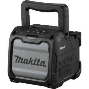 Makita XRM08B 18V LXT / 12V max CXT Lithium-Ion Cordless/Corded Bluetooth Job Site Speaker, Tool Only