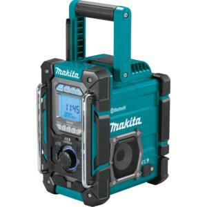 Makita XRM10 18V LXT / 12V max CXT Lithium Ion Cordless/Corded Bluetooth Job Site Charger / Radio, Tool Only