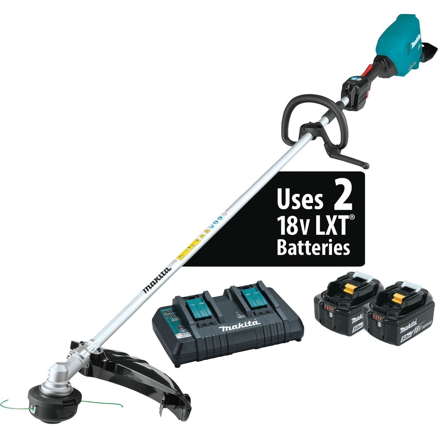 Makita XRU17PT 36V (18V X2) LXT Brushless String Trimmer Kit (5.0Ah)