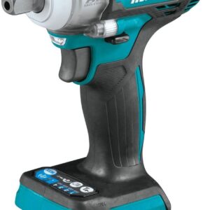 Makita XWT15Z 18V LXT Lithium-Ion Brushless Cordless 4-Speed 1/2" Sq. Drive Impact Wrench w/ Detent Anvil, Tool Only