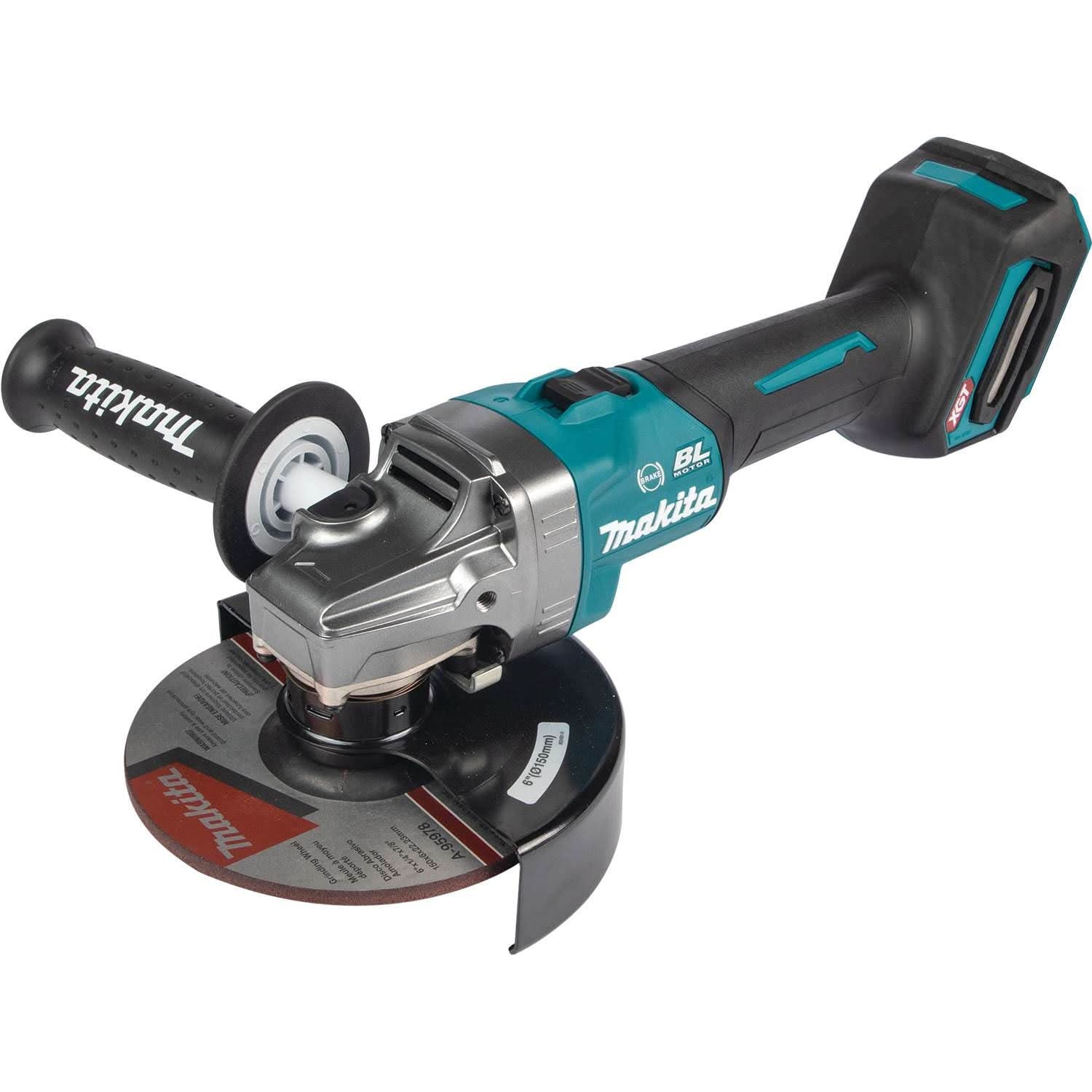 Makita GAG07Z 40V max XGT Brushless Cordless 6" Angle Grinder, with Electric Brake, Tool Only