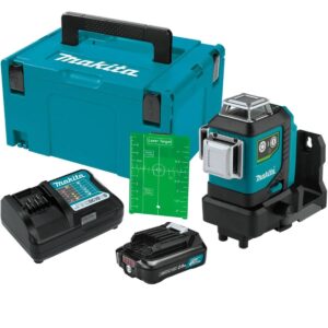 Makita SK700GDNAJ 12V max CXT Lithium-Ion Cordless Self-Leveling 360° 3-Plane Green Laser Kit (2.0Ah)