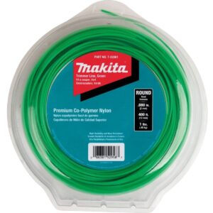 Makita T-03361 Round Trimmer Line, 0.080"Â, Green, 400", 1 lbs.