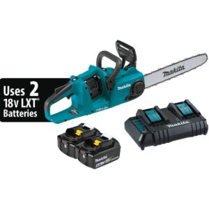 Makita XCU04CM 36V (18V X2) LXT Brushless 16" Chain Saw Kit (4.0Ah)