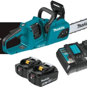 Makita XCU07PT 36V (18V X2) LXT Brushless 14" Chain Saw Kit (5.0Ah)