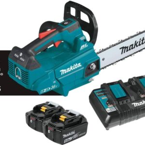 Makita XCU09PT 36V (18V X2) LXT Brushless 16" Top Handle Chain Saw Kit (5.0Ah)