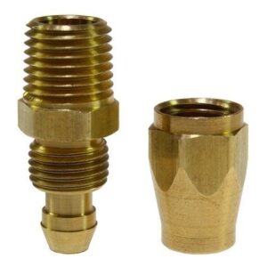Coilhose PRM0404-DL Reusable Rigid Connection 1/4-in. MPT Thread