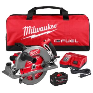 Milwaukee M18 FUEL 10-1/4-in. Rear Handle Circular Saw FORGE 12.0Ah Kit (3026-21HD)