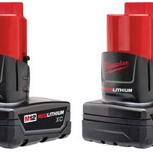 Milwaukee 48-11-2412 M12 REDLITHIUM XC 3.0Ah Battery, 2-Pack (PROMO)