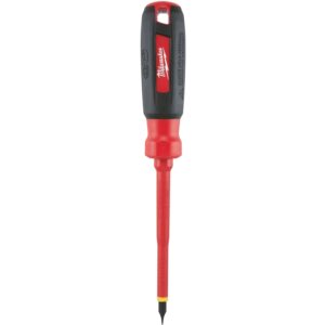 Milwaukee 48-22-2231 3/16" Cabinet - 4" 1000V Insulated Screwdriver
