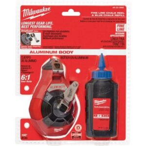 Milwaukee 48-22-3992 100' Precision Line Kit w/ Blue Chalk
