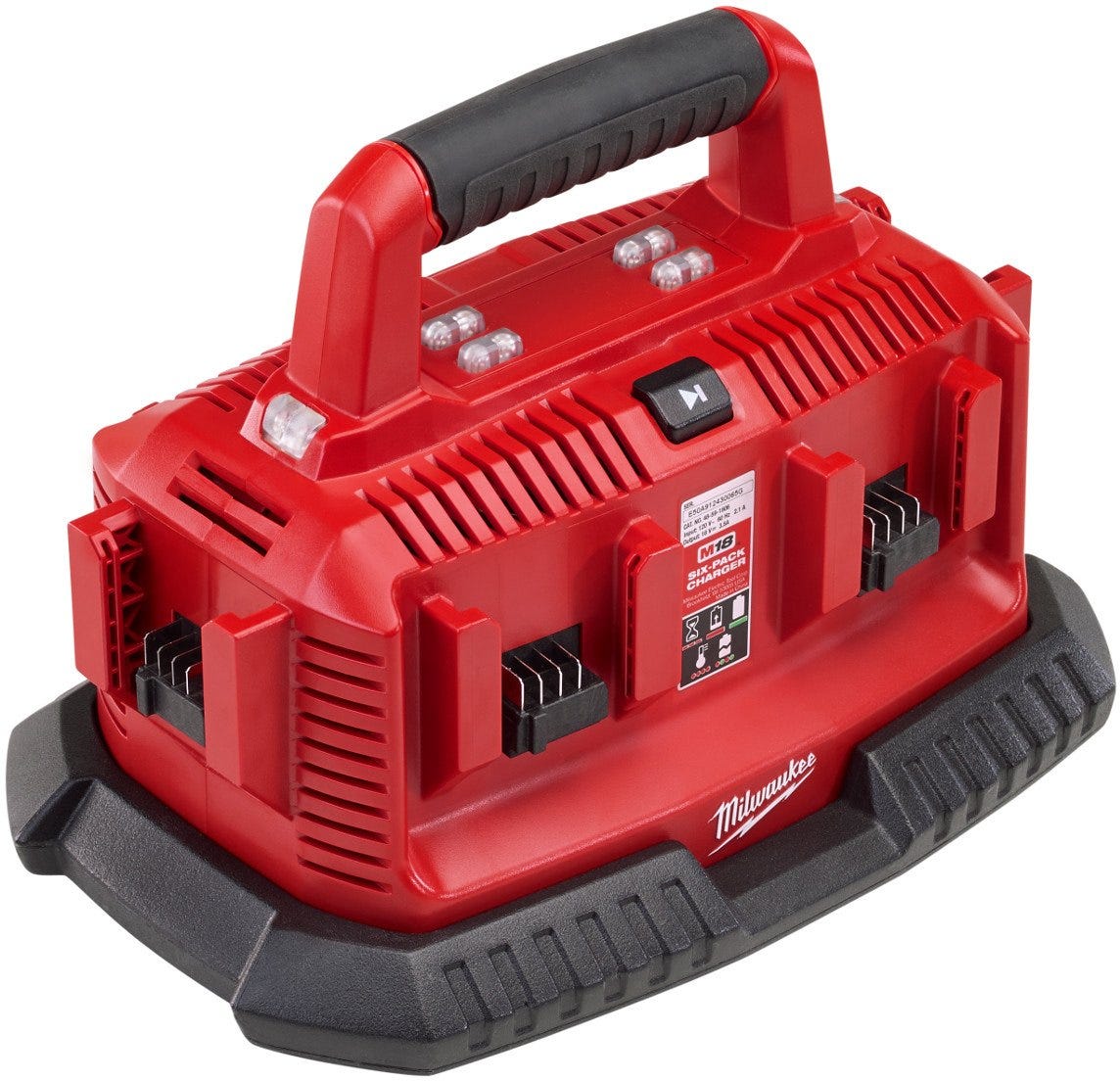 Milwaukee 48-59-1806 M18 6-Bay Sequential Charger (PROMO)