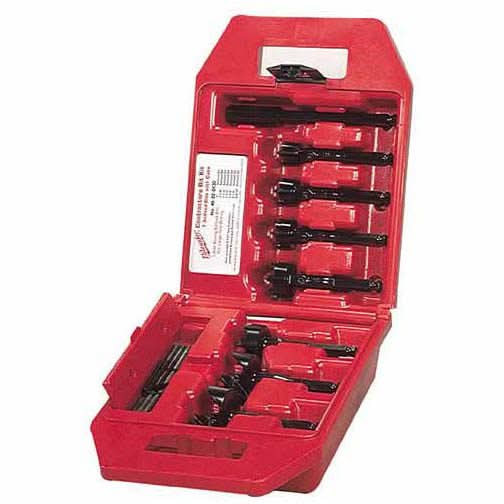 Milwaukee 49-22-0130 Contractor's Selfeed Bit Kit, 7 Pieces