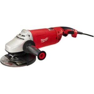 Milwaukee 6088-30 Corded 15 Amp 7"/9" Large Angle Grinder w/ Lock-on