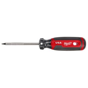 Milwaukee MT217 #1 Square 3" Cushion Grip Screwdriver (Made in the USA)