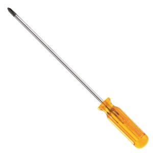 Klein P28 Profilated #2 Phillips-Tip Screwdriver - 8" Round-Shank