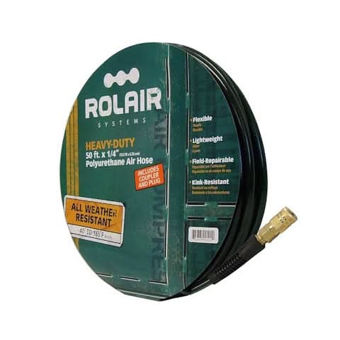 Rolair 3850NOODLE 3/8" x 50' Hybrid Air Hose