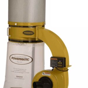 Powermatic 1791079K PM1300TX-CK Dust Collector, 1.75HP 1PH 115/230V, 2-Micron Canister Kit