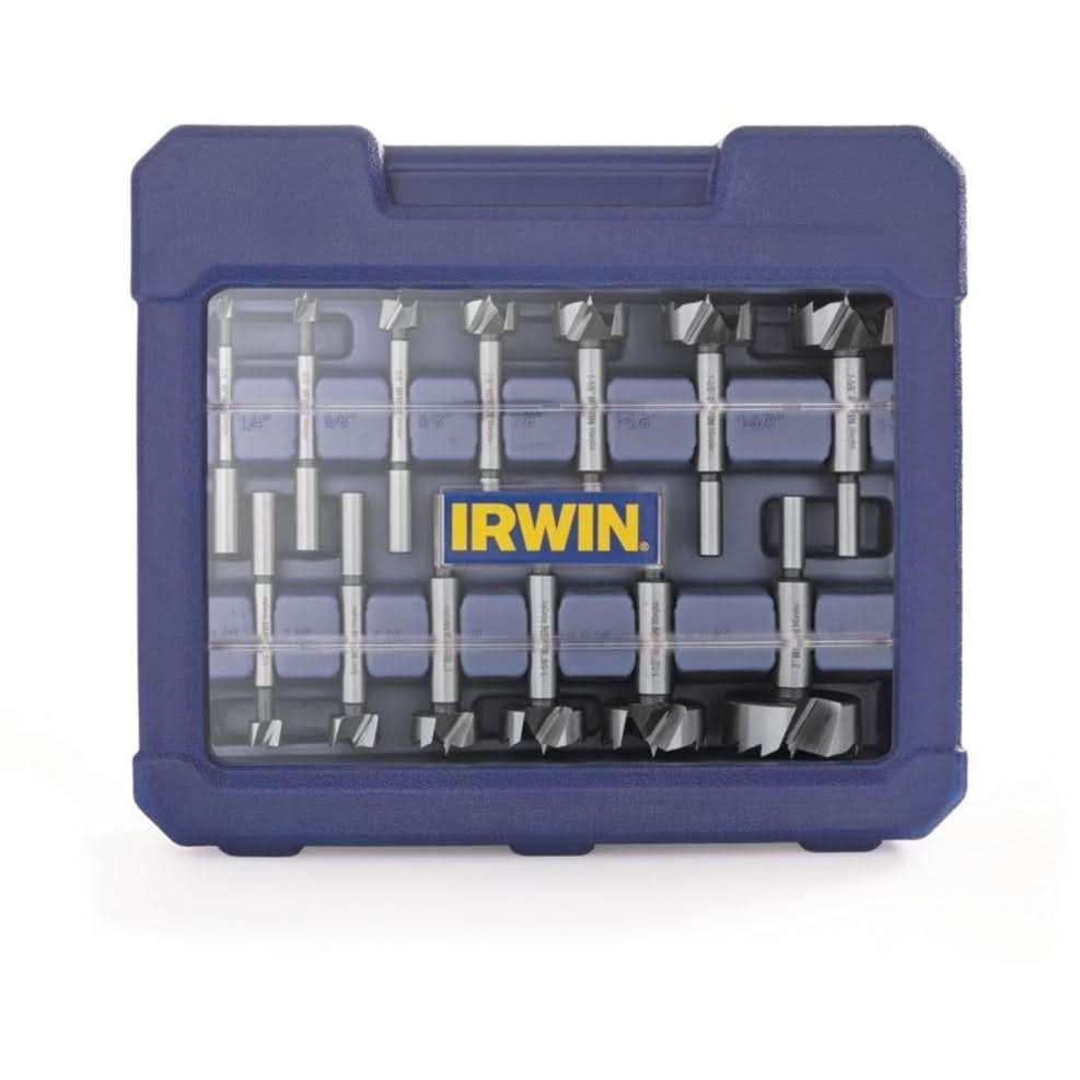 Irwin 1966893 Marples Wood Drilling Forstner Bit Set 14-Piece