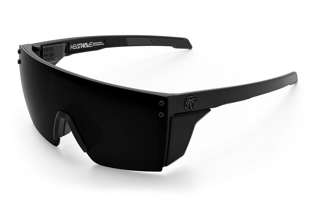 Heat Wave Performance Lazer Face Ultra Black Z87+ Sunglasses