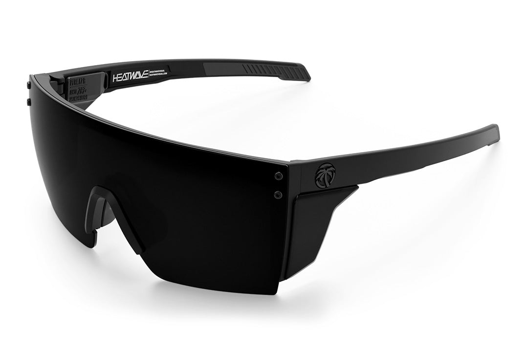 Heat Wave Performance XL Lazer Face Ultra Black Z87+ Sunglasses
