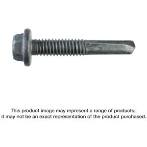 Simpson Strong-Tie XMQ114S1224 Strong-Drive XM MEDIUM-HEAD METAL Screw (Collated), #12 x 1-1/4-in. 5/16 Hex, 1500-Pack
