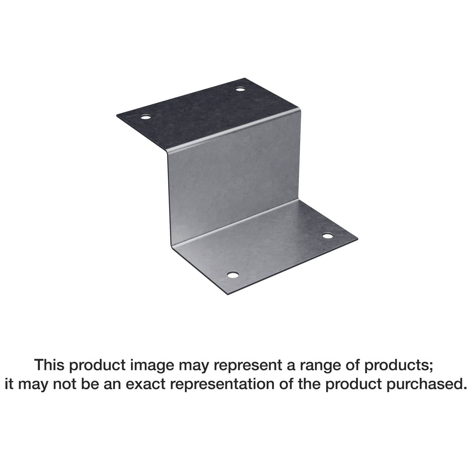 Simpson Strong-Tie Z44 2-1/2-in. x 3-1/2-in. 12-Gauge Galvanized Z Clip