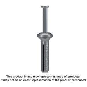Simpson Strong-Tie ZN25112B Zinc Nailon 1/4-in. x 1-1/2-in. Pin-Drive Anchor, 1000-Pack