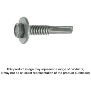 Simpson Strong-Tie XLQ114B1224-250 Strong-Drive XL LARGE-HEAD METAL Screw, #12 x 1-1/4-in. 5/16 Hex, 250-Pack